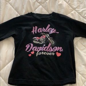 Girls Harley Davidson shirt